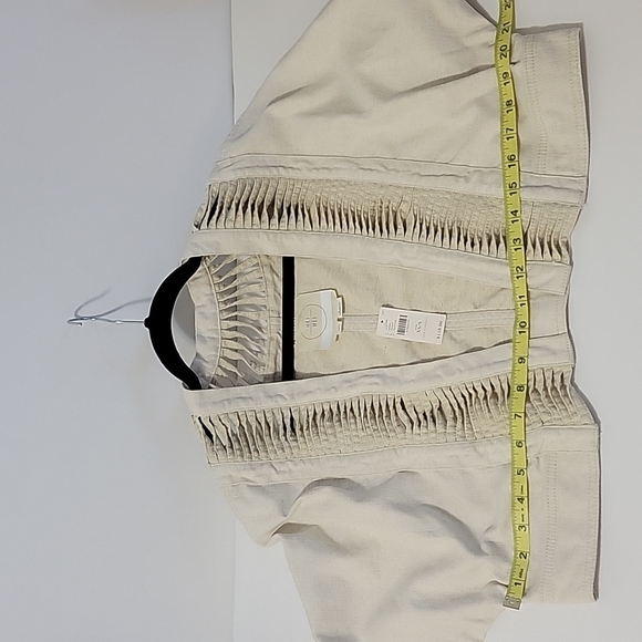 *HP 2/10/24 * Anthropologie Hei Hei Cropped Jacket - Beige - XS/S -NWT - Picture 14 of 16